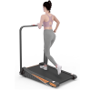 Under Desk Walking Pad, Treadmill 8% Incline 2.5HP 280LBS with Remote Control