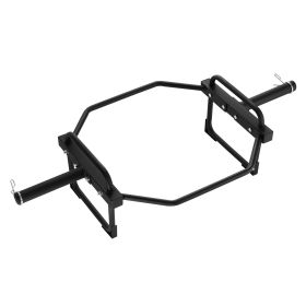 VEVOR Olympic Trap Bar, 500 LBS Olympic Hex Barbell Trap Bar, 55.7" Squat Deadlift Barbell