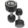 15LB×2 pieces per package apollo Dumbbell for both commercial and home usage High-end Coated Octagon Dumbbell
