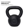 30lb×1piece Powder Coated Cast Iron Kettlebell for Men and Women's Gym, Same Family Kettlebell