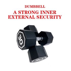 30LB×2 pieces per package apollo Dumbbell for both commercial and home usage High-end Coated Octagon Dumbbell
