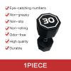 30LB×1pieces per package apollo Dumbbell for both commercial and home usage High-end Coated Octagon Dumbbell