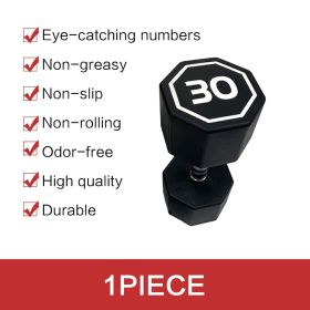 30LB×1pieces per package apollo Dumbbell for both commercial and home usage High-end Coated Octagon Dumbbell