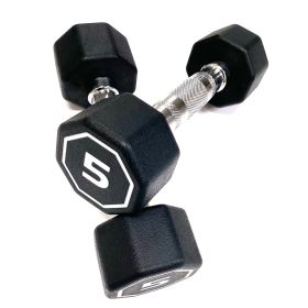 5LB ×2 pieces per package apollo Dumbbell for both commercial and home usage High-end Coated Octagon Dumbbell