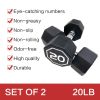 20LB×2 pieces per package apollo Dumbbell for both commercial and home usage High-end Coated Octagon Dumbbell
