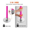 VEVOR Professional Dancing Pole, Spinning Static Dancing Pole Kit, Portable Removable Pole, 40mm Heavy-Duty Stainless Steel Pole