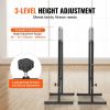 VEVOR Dip Bars, 440 lbs Capacity, Heave Duty Dip Stand Station with Adjustable Height