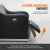VEVOR Shampoo Backwash Chair, 661.4LBS Loading Barbershop Hair Washing Station with Electric Adjustable Footrest & Ceramic Bowl