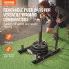 VEVOR Weight Training Sled, Pull Push Power Sled, Fitness Strength Resistance Training
