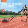 VEVOR Weight Training Pull Sled, Fitness Strength Speed Training Sled, Steel Power Sled Workout Equipment for Athletic Exercise and Speed Improvement