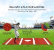 Premium Baseball Batting Mat: 10 x 3.8 ft Indoor/Outdoor Portable Baseball Softball Hitting Mat