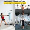 VEVOR 2 in 1 Heavy Bag Stand, Height Adjustable Punching Bag Stand