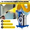 VEVOR 50W 45L Electrostatic Powder Coating Machine with Spraying Gun Paint 450g Per Minute WX-958 Powder Coating System (50W 45L)