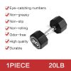 20LB×1pieces per package apollo Dumbbell for both commercial and home usage High-end Coated Octagon Dumbbell