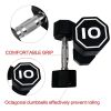 10LB×2 pieces per package apollo Dumbbell for both commercial and home usage High-end Coated Octagon Dumbbell