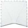 Soozier 6' x 6' Folding Lacrosse Goal, Backyard Lacrosse Net with Steel Frame, Soccer & Lacrosse Training Equipment for Kids, Youth, Adults