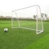 8' x 5' Soccer Goal Football W/Net Straps Anchor Ball Training Sets With Frame