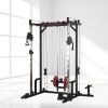 Power cage with LAT PullDown and Weight Storage Rack Optional Weight Bench, 1400 lb Capacity Power Rack for Home and Garage Gyms