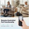 Under-Desk Elliptical Machine–Compact & Quiet Mini Pedal Exerciser with Adjustable Speed, LED Display