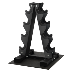 Dumbbell Weight Rack, A-Frame, 4-Tier, 5-Tier, Multiple Styles--Only Supports Self Pickup (Option: A Frame 4Tier)