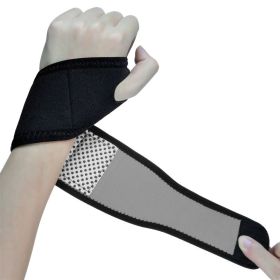 Protective Hand Wrist Bandages Wraps for Fitness Office Pain Relief (Type: Sports Protective Gear, Color: Black & Gray)