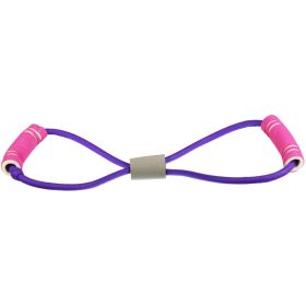 Yoga Fitness Equipment Rubber Exercise Pull Rope(USPS Shiping) (Type: Pull Rope, Color: Pink)