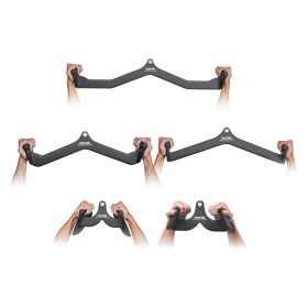 VEVOR LAT Pulldown Bar Handle Attachment V-bar T-bar Cable Machine for Home Gym (Product Size: No. 2, 3, 4, 5, 7)