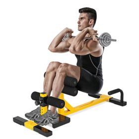 3-in-1 Sissy Squat Ab Workout Home Gym Sit-up Machine (Main Color: Black, Main Material: Iron)