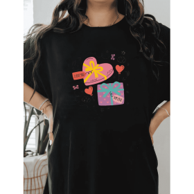 Casual Women's Cotton T-Shirt with Bow Detail - Trendy and Comfortable for Every Season (Style: 123)