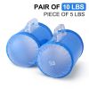 Water Filled Training Weights Set, Travel Weights, Adjustable Weights Dumbbells to 4 Lbs/Pair, for Strength Training