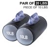 Water Filled Training Weights Set, Travel Weights, Adjustable Weights Dumbbells to 4 Lbs/Pair, for Strength Training