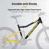 A26336-26 Inch Aluminum Frame Shock Fork Plus Shock Absorber 21-speed Unisex Mountain Bike